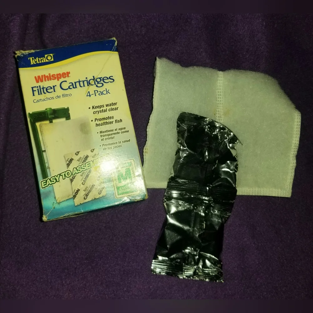 Fish Tank Tetra Whisper Bio-Bag Filters, No Unassembled Cartridges, 2-Pack, Medi